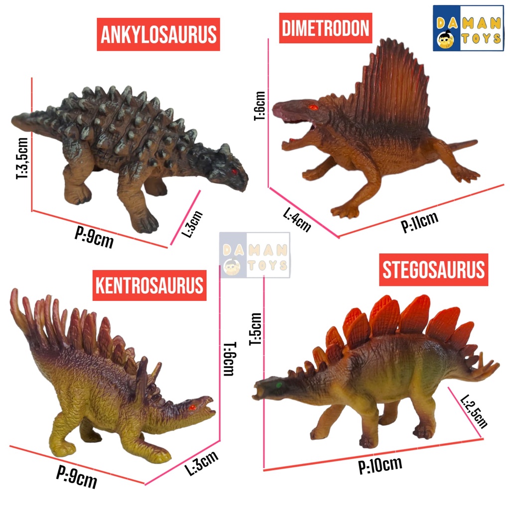 Figure Dinosaurus Tyrannosaurus Dimetrodon Dino Dinosaur Kentrosaurus Velociraptor Spinosaurus Brachiosaurus