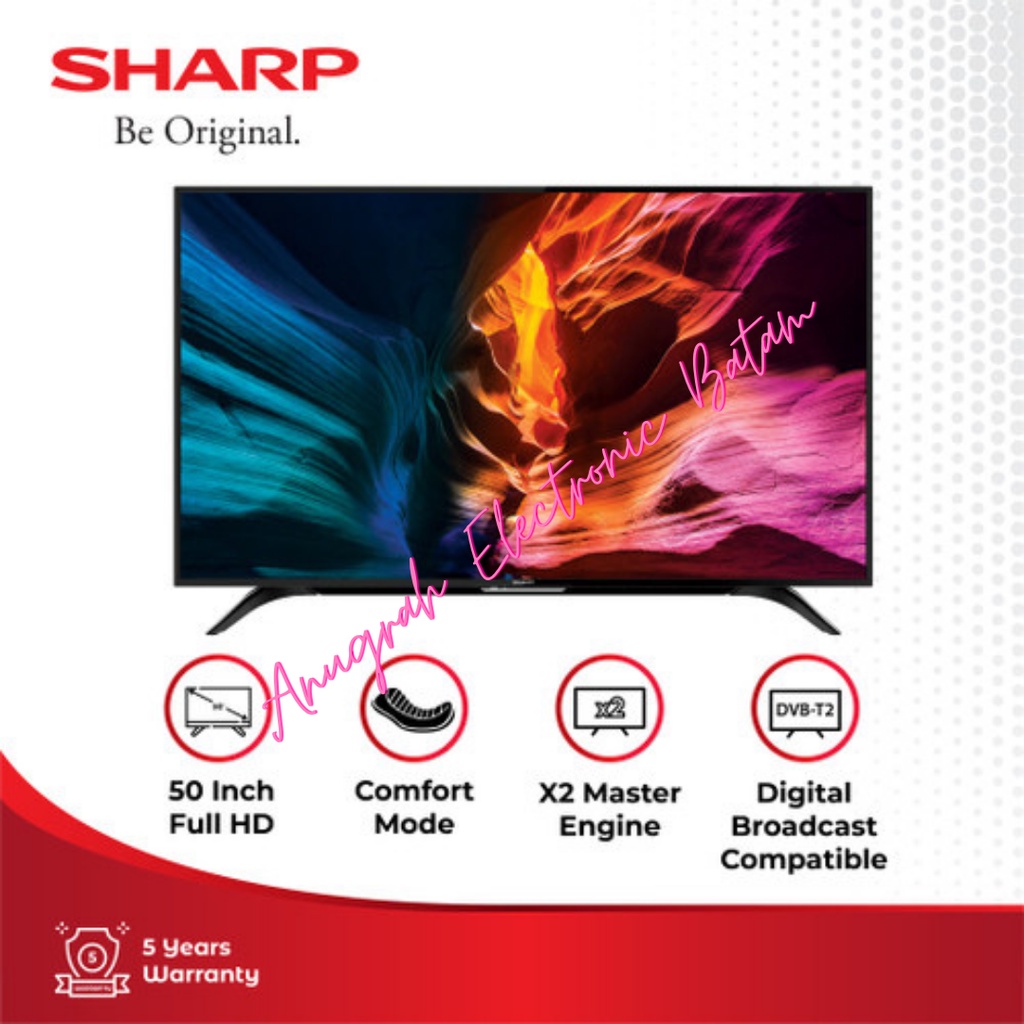 SHARP SMART TV 50 INCH 2T-C50DF1I BATAM