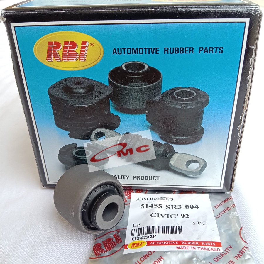 Karet Bushing Sayap Depan Atas Civic Estilo Ferio Genio 51455-SR3-004-RBI