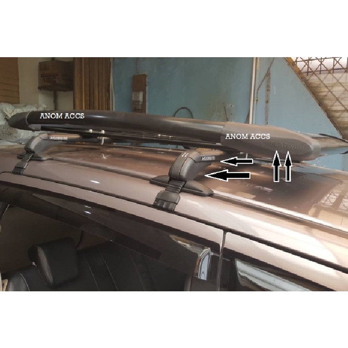 Rak Atas Mobil Platinum / Roof Rack Mobil Platinum Paket Lengkap +Kaki