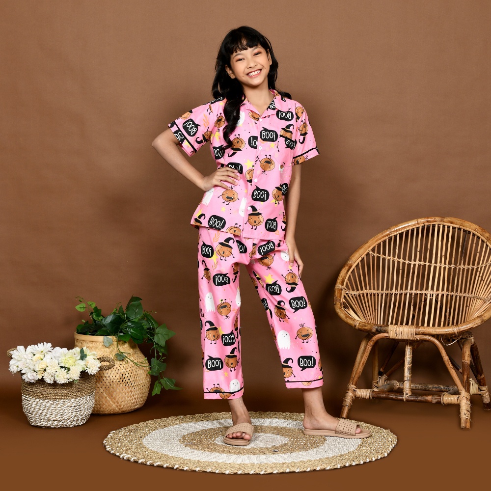 Cleopatra Piyama Anak Perempuan 8 - 12 Tahun ( Junior Edition ) Motif Karakter / Setelan Baju Tidur part 2