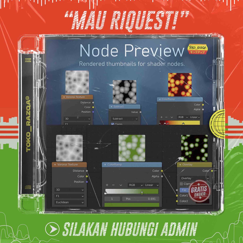 3D Blender Addon - Node Preview