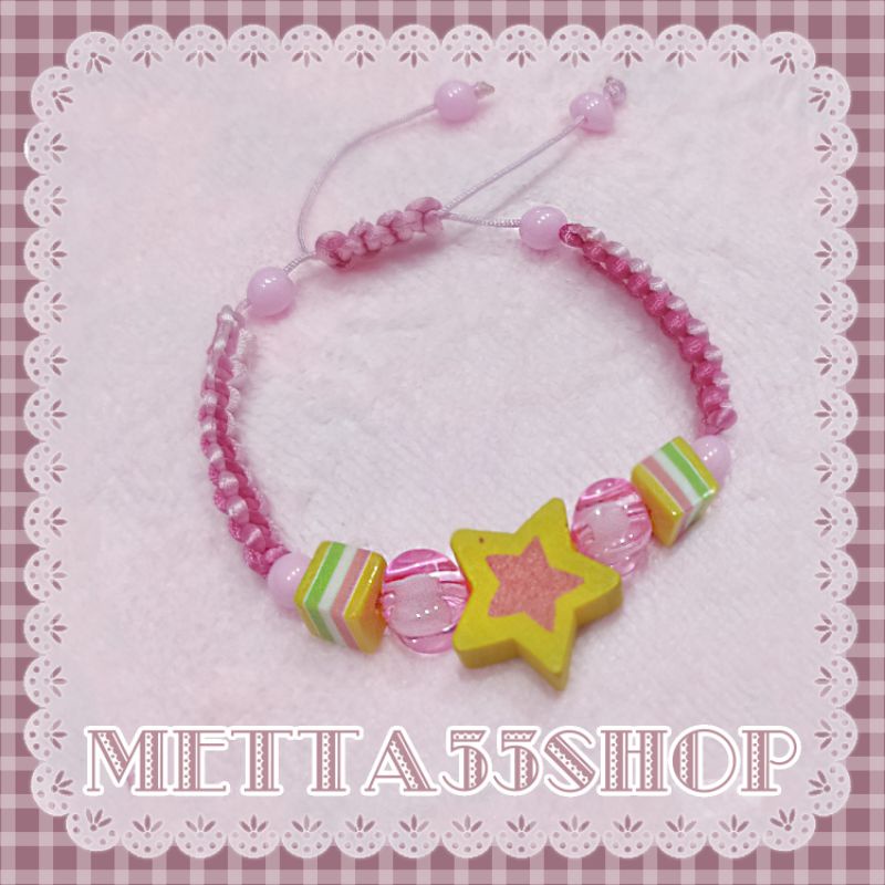 Gelang tali anak perempuan/gelang model Korea lucu manis keren kekinian viral ma0015