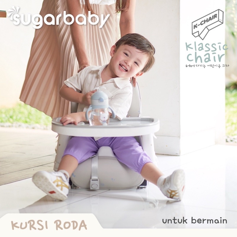 Sugarbaby K Chair 6in1 Multifunction High Chair/booster seat/kursi anak/ Kursi Makan/Sugar baby K chair