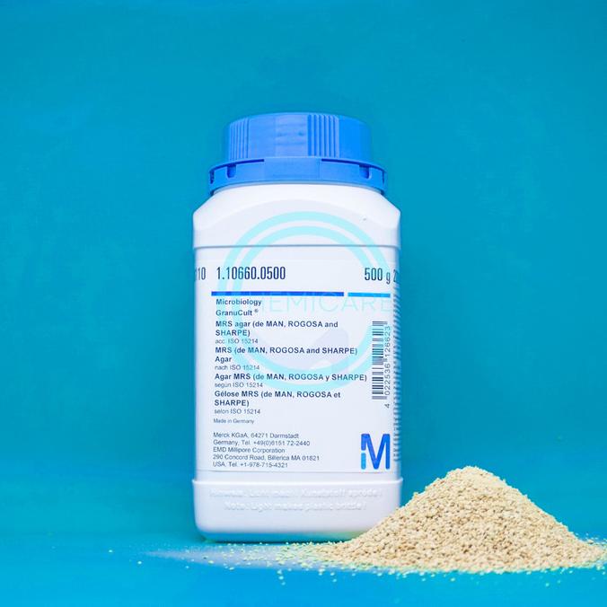MRS Agar/1.10660.0500/Merck/Microbiology/500g