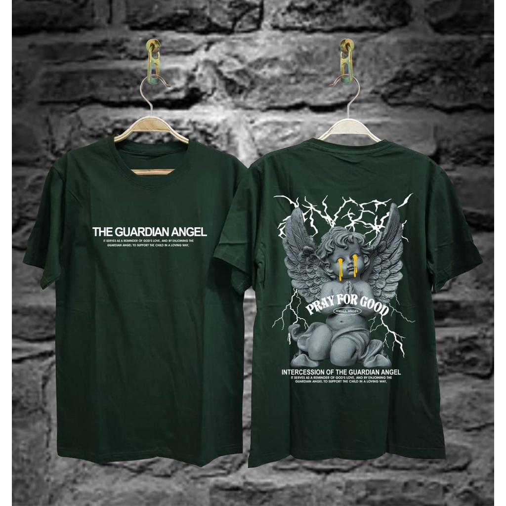 Jual Atasan Pria Dewasa Kaos Distro Guardian Angel Kaos Pria Distro Jepang Kaos Japanese