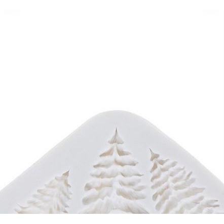 3D Silicon Mold Fondant Cake Decoration - Pine Tree