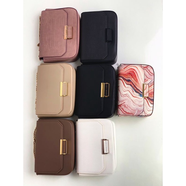 CK201TAS CK PUSH LOCK CROSSBODY BAG ORI IMPORT TERMURAH