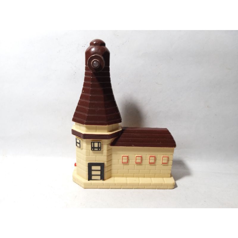 Mainan Diorama Bangunan Gubug Rumah Omah Gubuk Gereja Greja Tua Suwung Old Church Merry Christmas Na