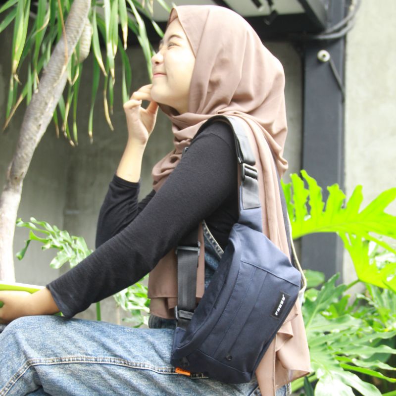 Waistbag pria wanita tas selempang Fansy Axelle