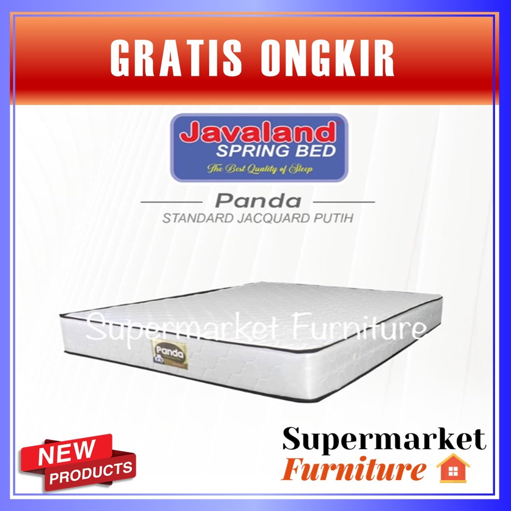 Kasur Springbed New Panda JAVALAND Mattress Only - KHUSUS JABODETABEK