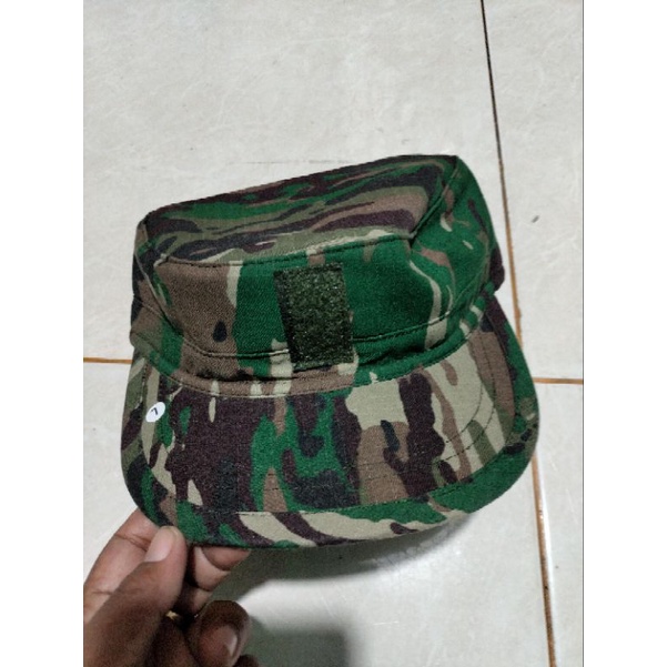 TOPI PET KOMANDO LORENG TNI AD