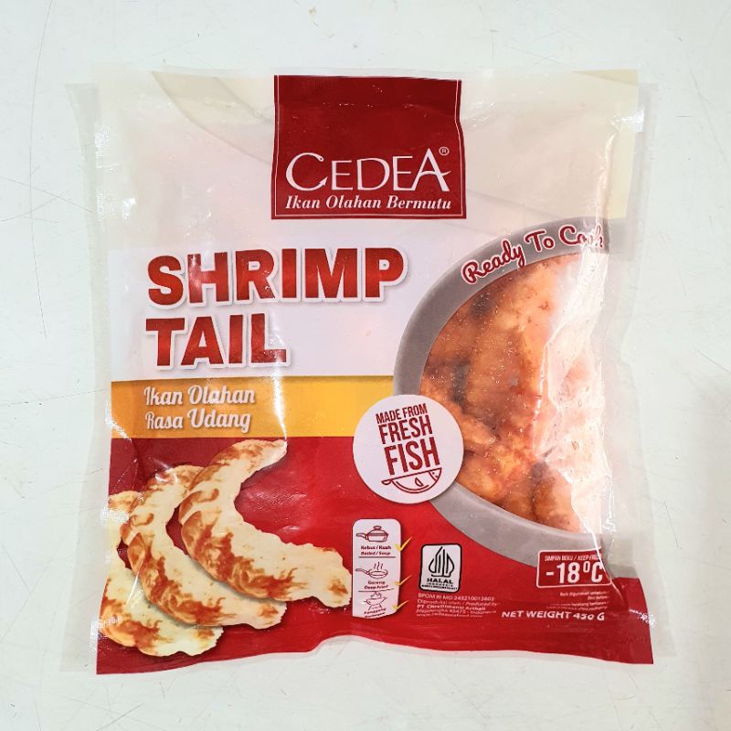 Cedea Shrimp Tail Ekor Udang 450g