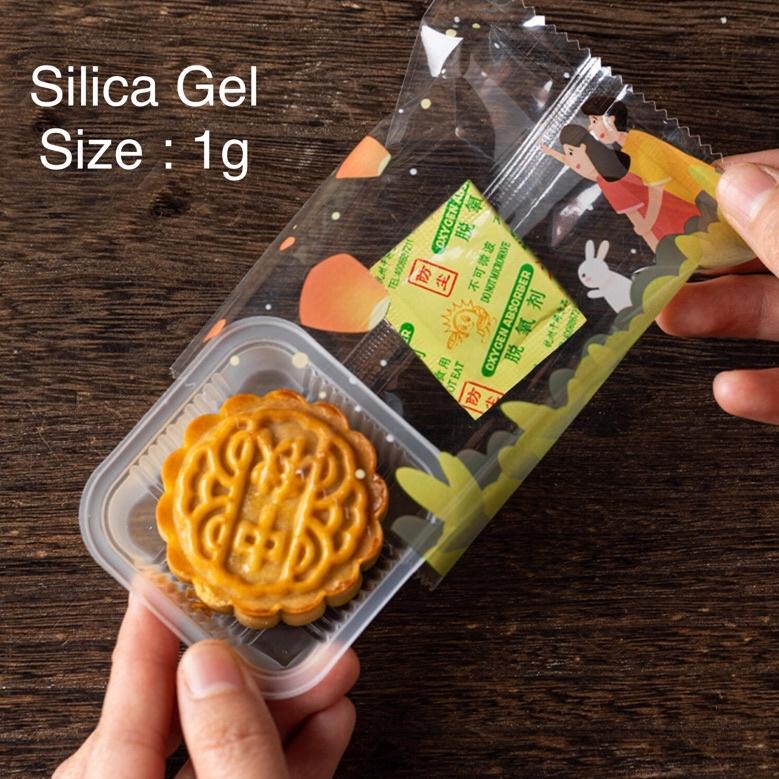 HOT ITEM ㅉ Silica Gel Makanan Makanan Berminyak Food Grade ◈