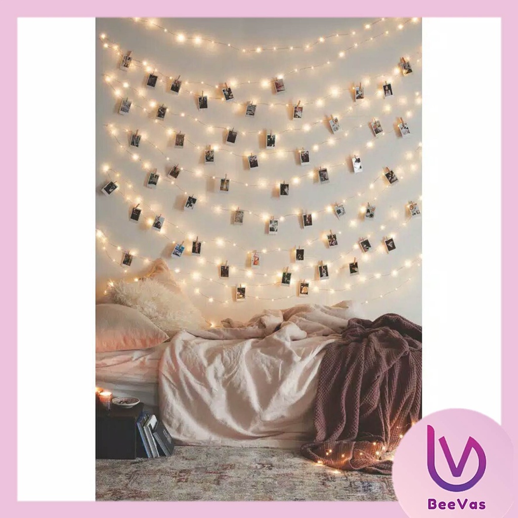 BV.ID LT062 Lampu tumblr OPP 10 Meter 50 LED Kotak Packingan PLASTIK LAMPU LED DEKORASI LED COD