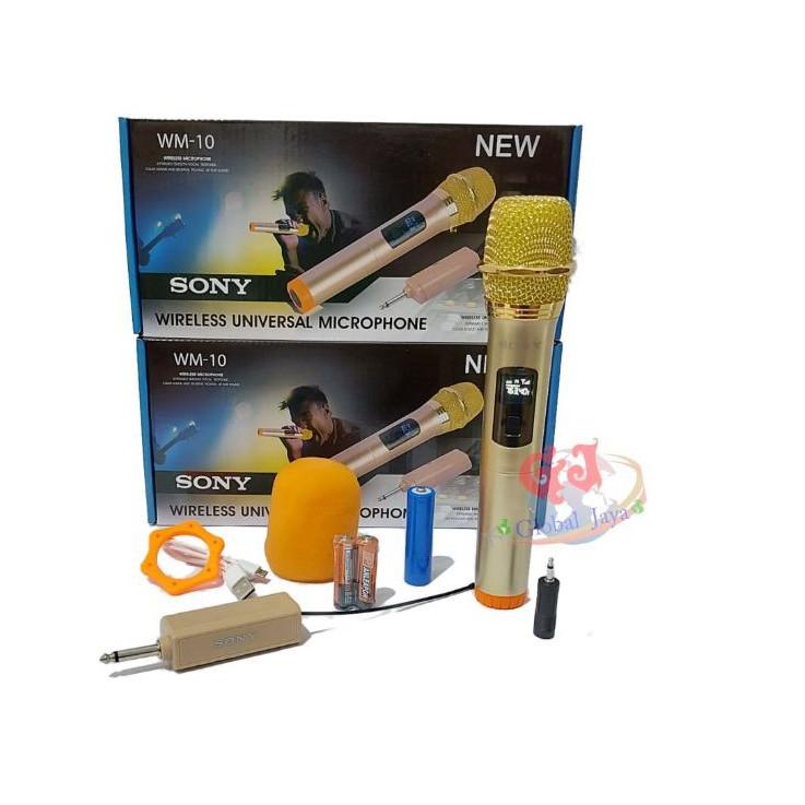 Langsung Kirim mic wireless sony sn900/mic handle sony sn 900/wireless microphone/single wireless