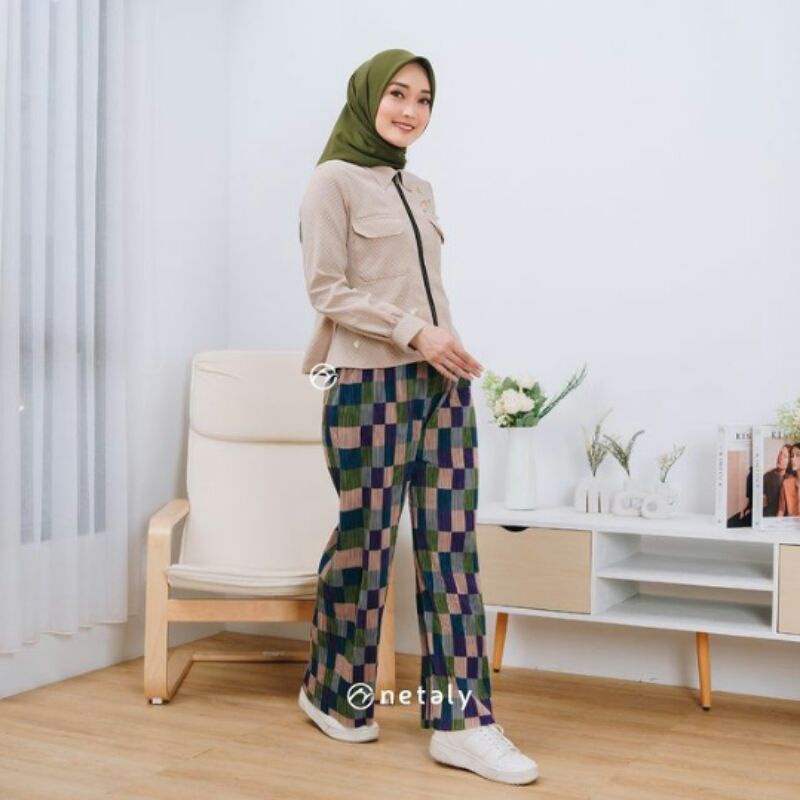 fairuz blouse & fairuz kulot by netaly