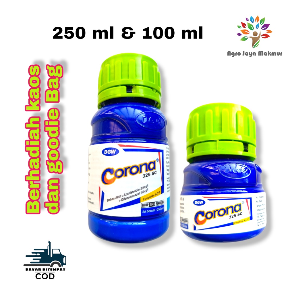 CORONA325 SC 100 ML - 250 ML/corona325SC Fungisida/fungisida korona 325SC sistemik