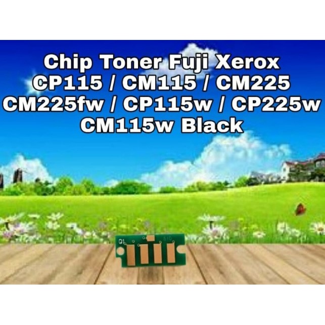 Chip Toner Fuji Xerox CP115 CM115 CM225 CP115 CP115w CM225fw CM115w Color CMYK