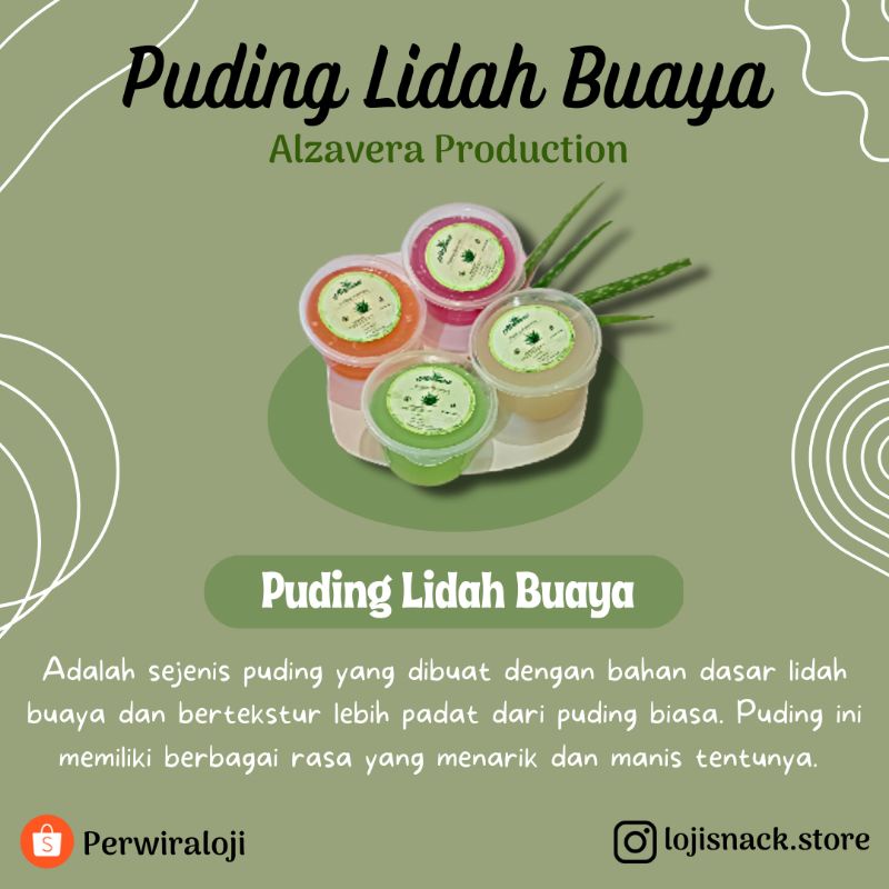 

NEW Puding Lidah Buaya Alzavera