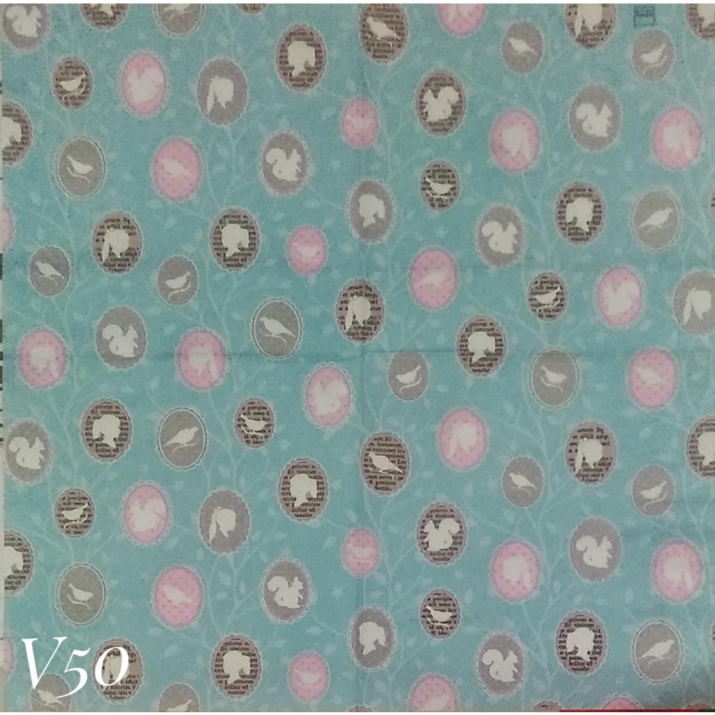 

Napkin Euro Vintage V50/ Tissue Decoupage