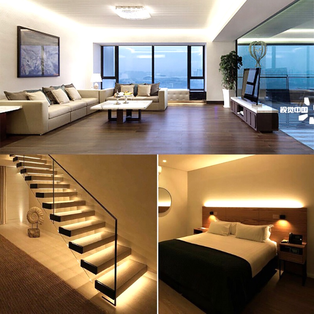 ღ 0.5/M/1M/1.5M/2M/3M/4M/5M Led Tv Cahaya Latar Belakang Pencahayaan Latar Belakang Pita Perekat Perlengkapan Pencahayaan Dalam Ruangan Lampu untuk Dekorasi Meja Tv Layar Latar Belakang