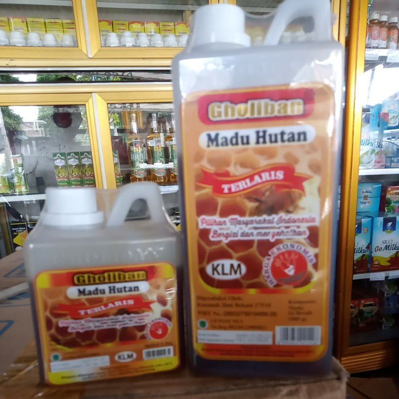 

Madu Hutan asli Gholiban kemasan 500gr&1000gr