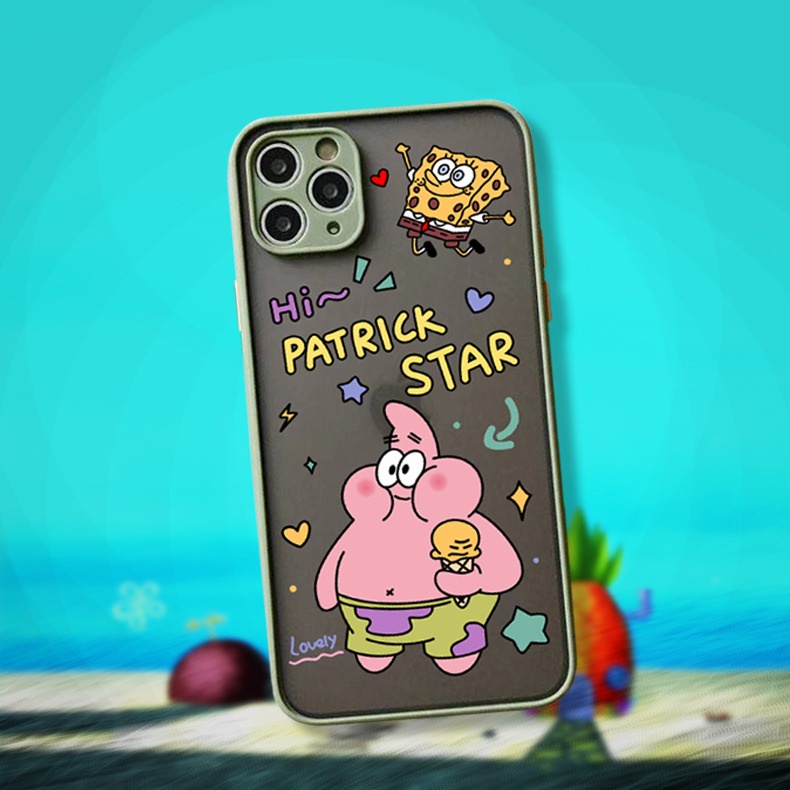 PRINTING HYBRID Spongebob case mi 11 lite redmi 4a 4x 5a 6a 7a 8 8a pro 9 9a 9c note 10 4g 5G note 4 5 7 8 8 pro 9 9 pro pocophone m3