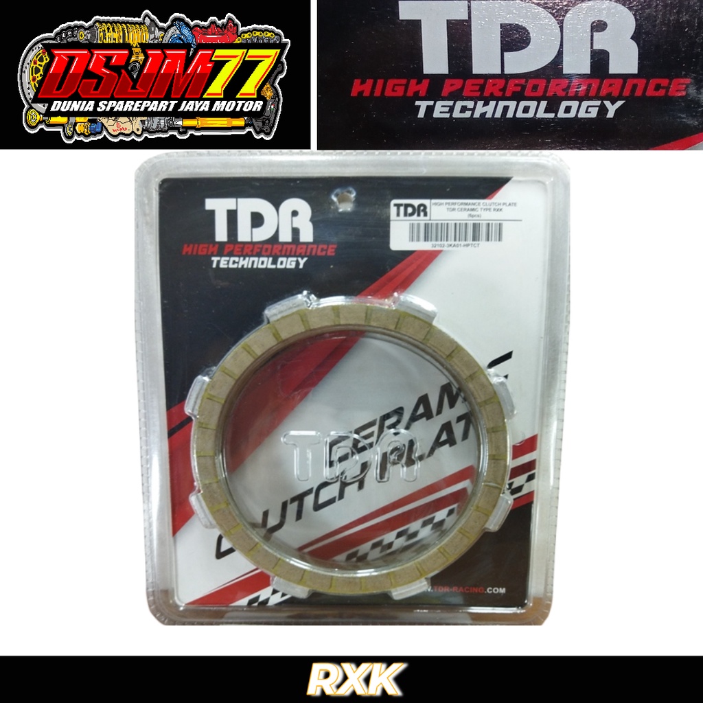 KAMPAS KOPLING CERAMIC RX KING TDR PLAT KOPLING TDR CERAMIC RX KING