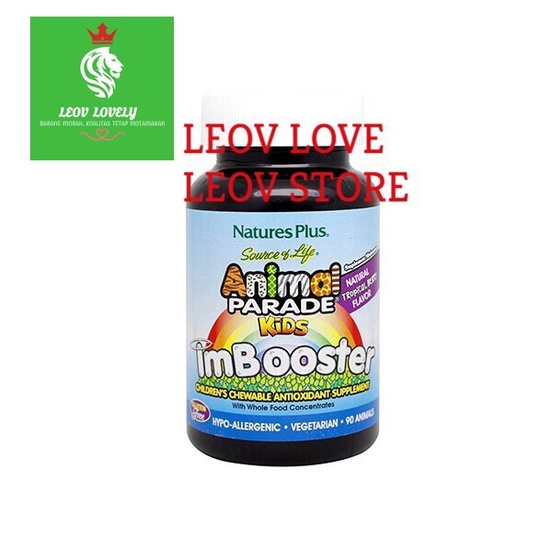 Nature Plus Animal Parade Kids Immune Booster (90tab)