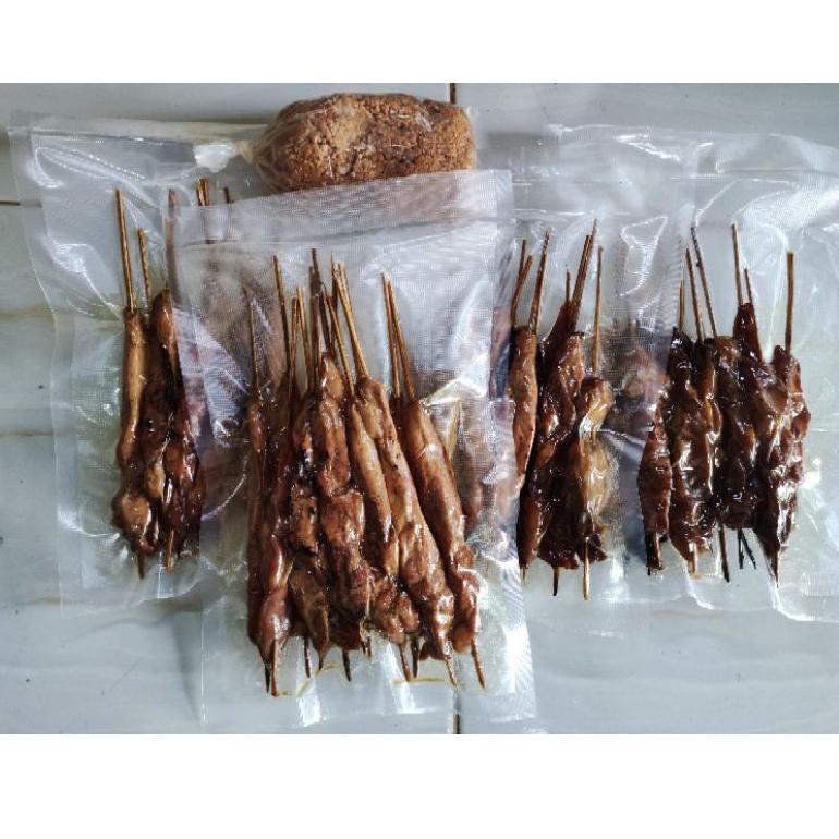 

ㅹ Isi 25 tusuk Sate Ayam Tukri Sobikun Ponorogo / Bumbu Sate Sambal Kacang ☞