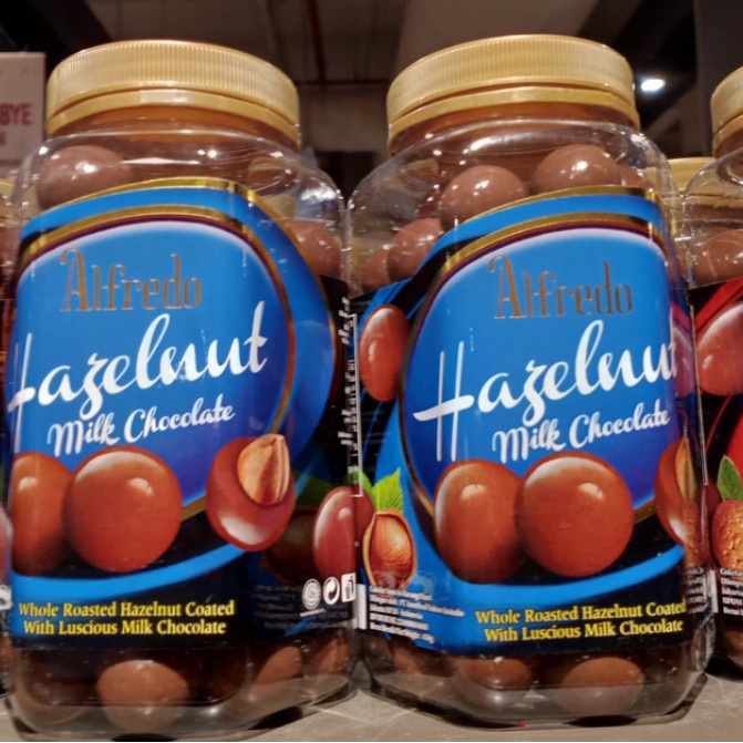 

alfredo hazelnut milk chocolate 450gr