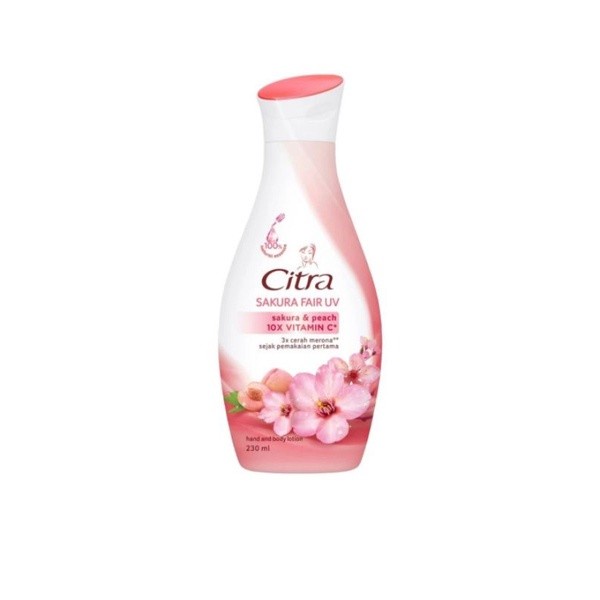 Jual Citra Hand And Body Lotion Sakura Fair Uv Ml Shopee Indonesia