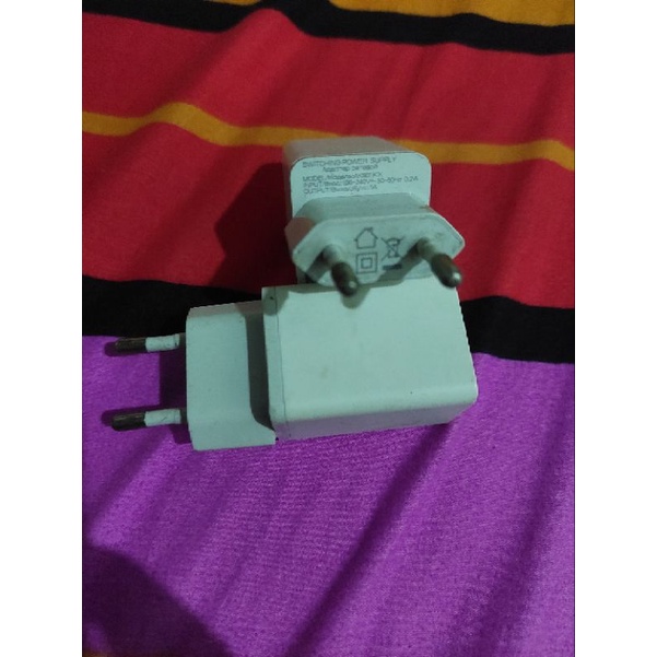 adaptor charger original bawaan hp oppo 1A F1 A37 dll