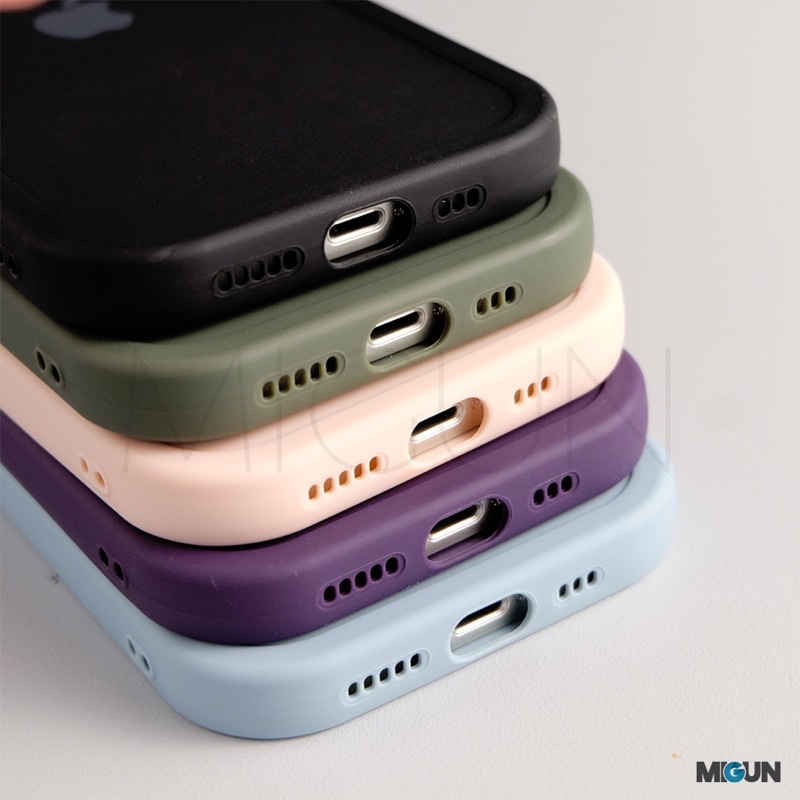 New! Round Case (2) - Fullcover Softcase for iPhone 7 8 SE2020 7+ 8+ X XS XR XSMAX 11 11PRO 11PROMAX 12 13 PRO PROMAX XR XSMAX 14 14PLUS 14PRO 14PROMAX