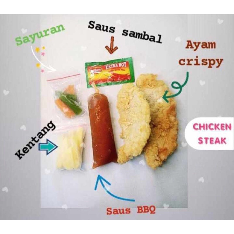 

chicken steak frozen