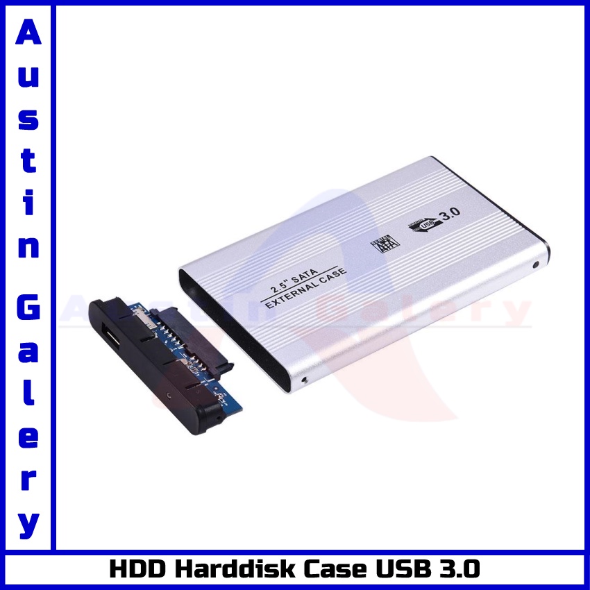 HDD Case 2.5 USB 3.0 SATA Hard Drive External Casing HDD SSD Untuk PC Laptop Komputer