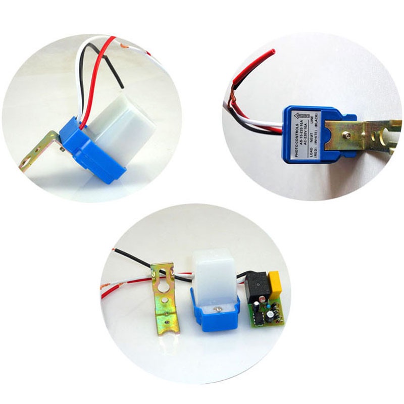 【220V-10A】Fotocell Sensor Cahaya/Electric Lighting Sensors/Saklar Lampu/Sensor Cahaya Photo