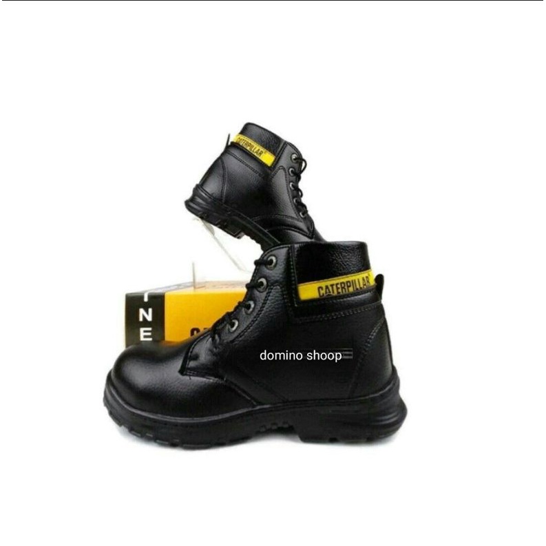 Sepatu sefty ujung besi - Sefty shoes booth - Sefty kerja lapangan bahan kulit sentetis