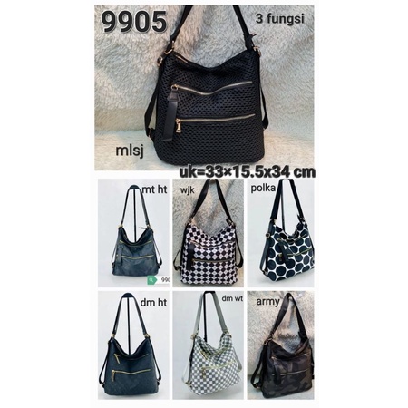 Tas Selempang Sandang Wanita Parasut Semi premium