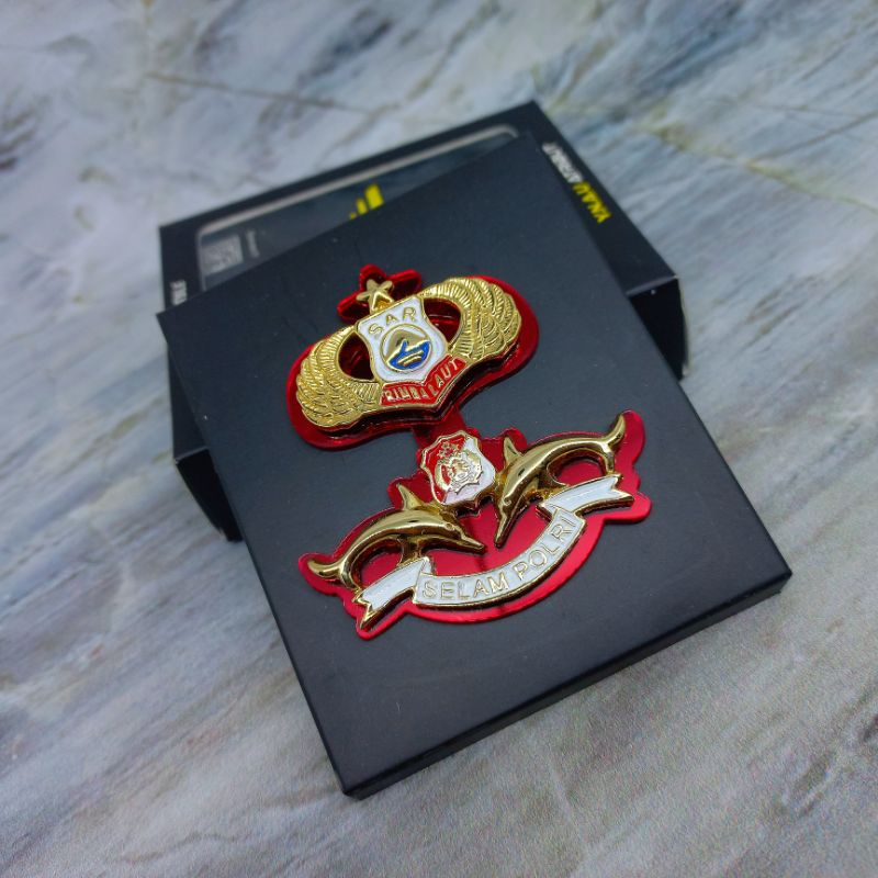 PIN SUSUN SAR & SELAM POLRI (ATRIBUT POLRI)