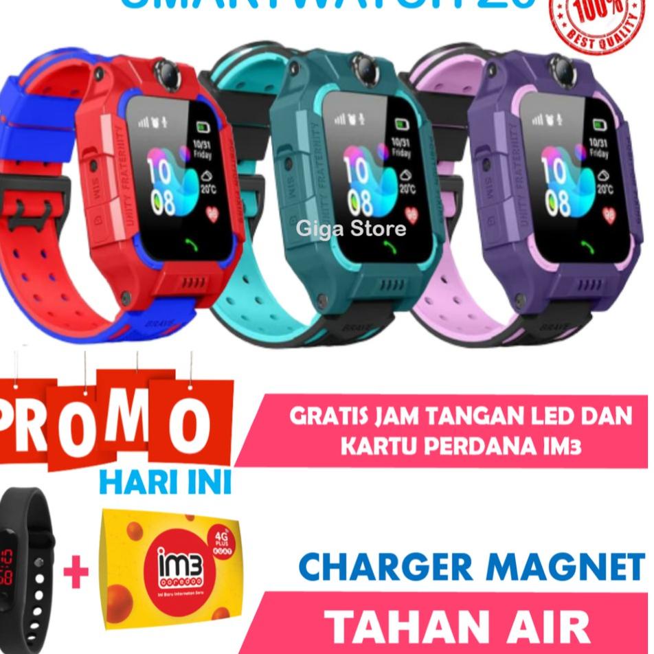 CodeJ4v9U Jam Tangan Anak Imo Z6 Tahan Air Waterproof Charger Magnet Smart Watch Smartwatch Anak Imo