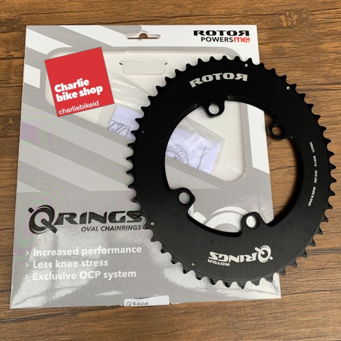 CHAINRING ROTOR QRINGS OVAL FOR SRAM AXS BCD 110X4 OUTER CHAINRING