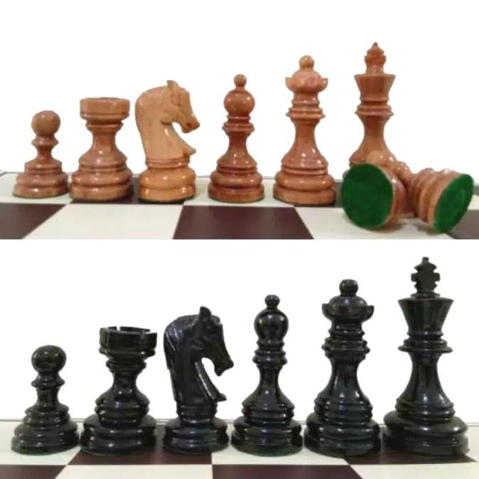 Bidak Catur Kayu Sawo Borobudur (Menteri 2) ---NEW---