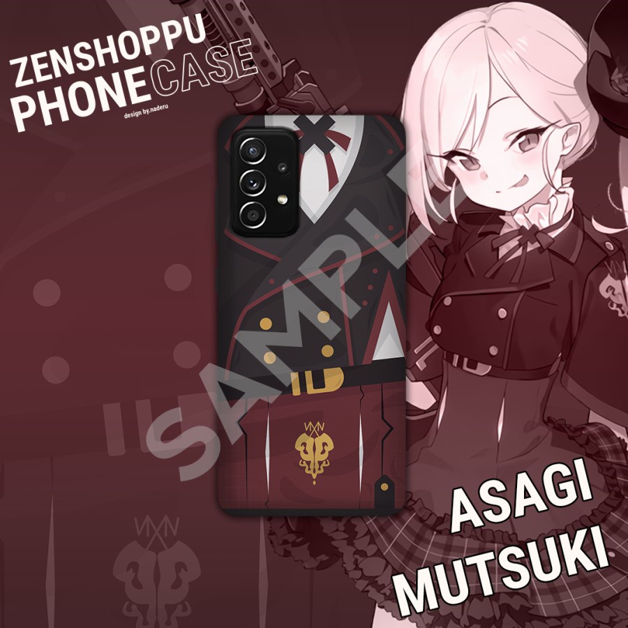 Asagi Mutsuki Blue Archive Phone Case