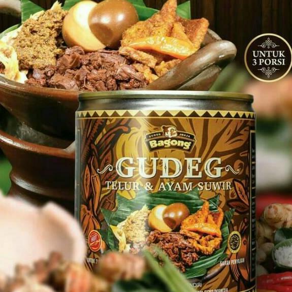 

Kekinian - Gudeg Bagong Gudeg Kaleng Jogja Resep Asli Yu Djum 300gr