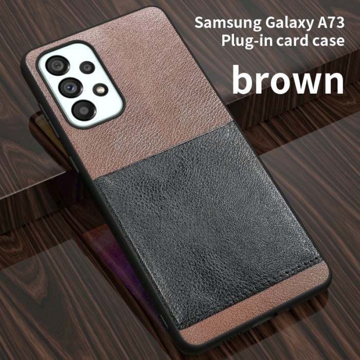Case Samsung Galaxy A73 5G / A53 5G / A33 5G softcase cover casing kulit slot kartu