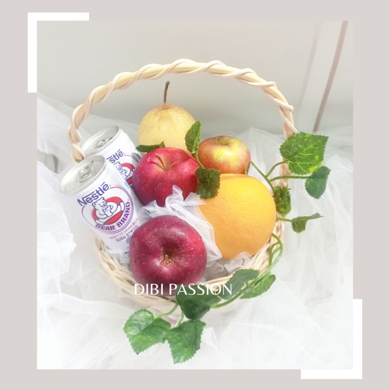 HAMPERS PARCEL BUAH MINI/ HAMPERS PARSEL BUAH SEGAR DIBI PASSION