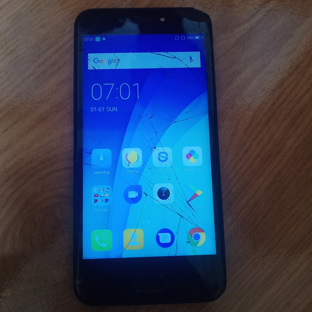 LCD Frame Evercoss Genpro X Pro S50 copotan