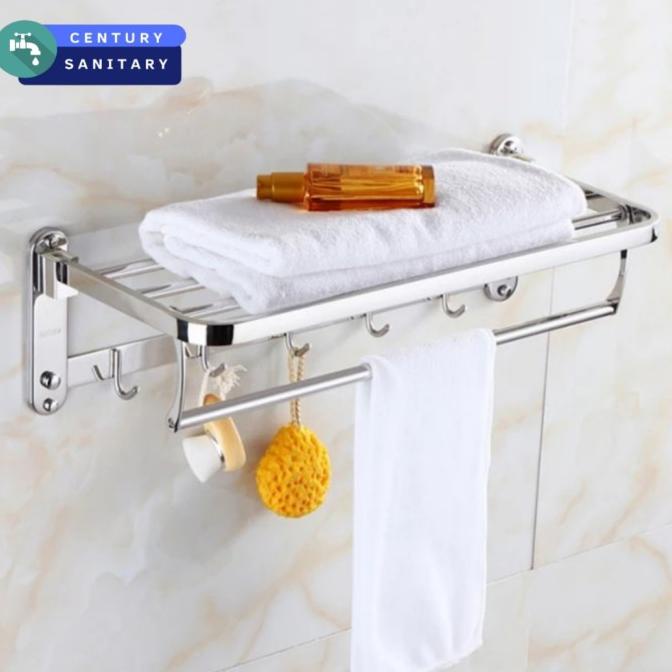 RAK HANDUK STAINLES MODEL TOTO KAMAR MANDI asik promo